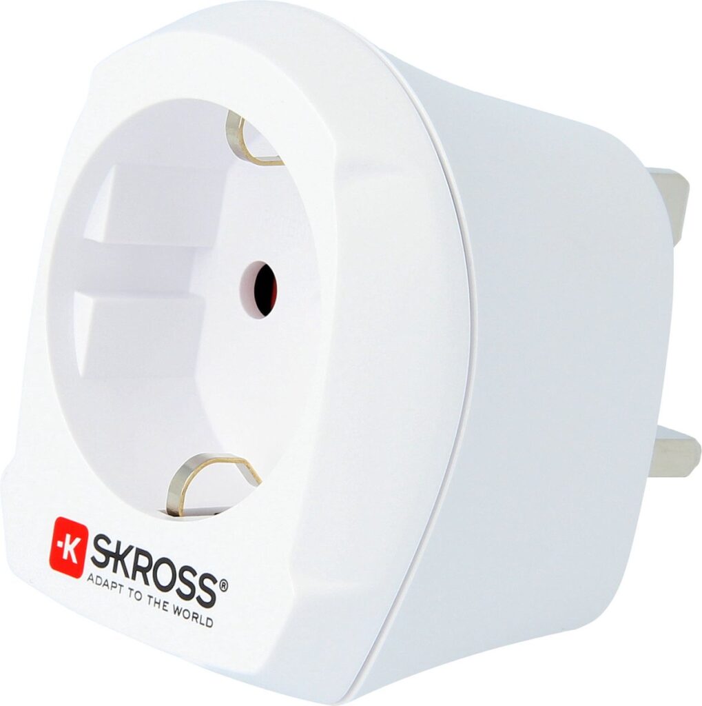 Reisadapter voor stopcontact type G