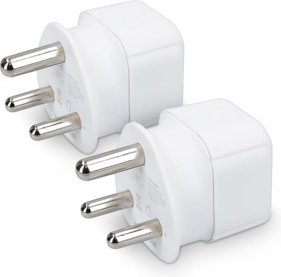 Stekkers en stopcontacten in Swaziland 1 2x reisstekker type M