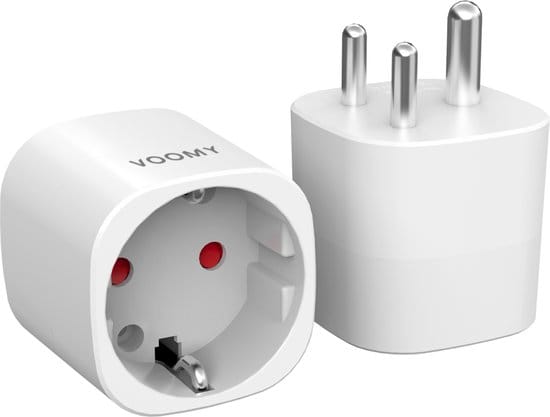 Stekkers en stopcontacten in Dominica 2 reisstekker type D 2 stuks